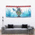 Personalised Cape Verde Christmas Tapestry Manatee Feliz Natal