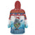 Personalised Cape Verde Christmas Wearable Blanket Hoodie Manatee Feliz Natal - Wonder Print Shop