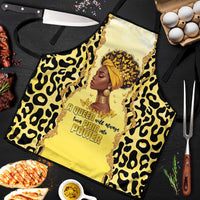 Black Her Story Apron A Queen Turns Pain Into Power - Wonder Print Shop