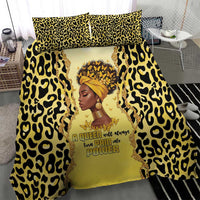 Black Her Story Bedding Set A Queen Turns Pain Into Power - Wonder Print Shop