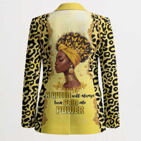 Black Her Story Blazer A Queen Turns Pain Into Power - Wonder Print Shop