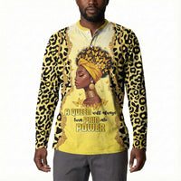 Black Her Story Button Sweatshirt A Queen Turns Pain Into Power