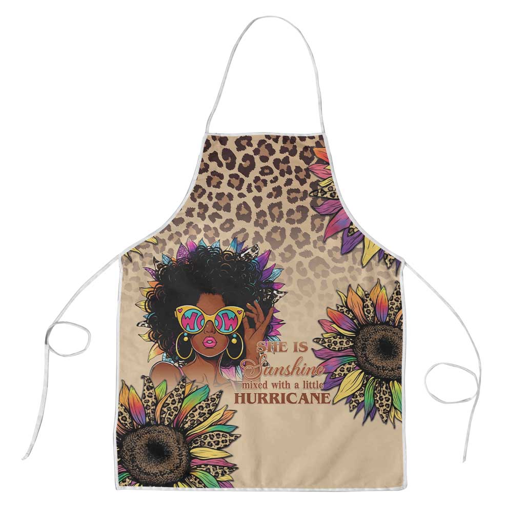 Black Her Story Sunshine Hurricane Apron Empowered Black Woman - Wonder Print Shop