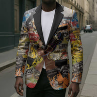Black Her Story Graffiti Queen Blazer Black Woman Empowerment - Wonder Print Shop