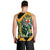 Jamaica Lion Men Tank Top Coat Of Arms - Sporty Style