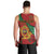 Personalised Morocco Men Tank Top Coat Of Arms With Rose