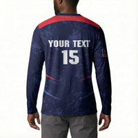 Namibia Cricket Custom Button Sweatshirt Come On Eagles