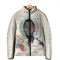 James Baldwin Padded Jacket Civil Rights Writer