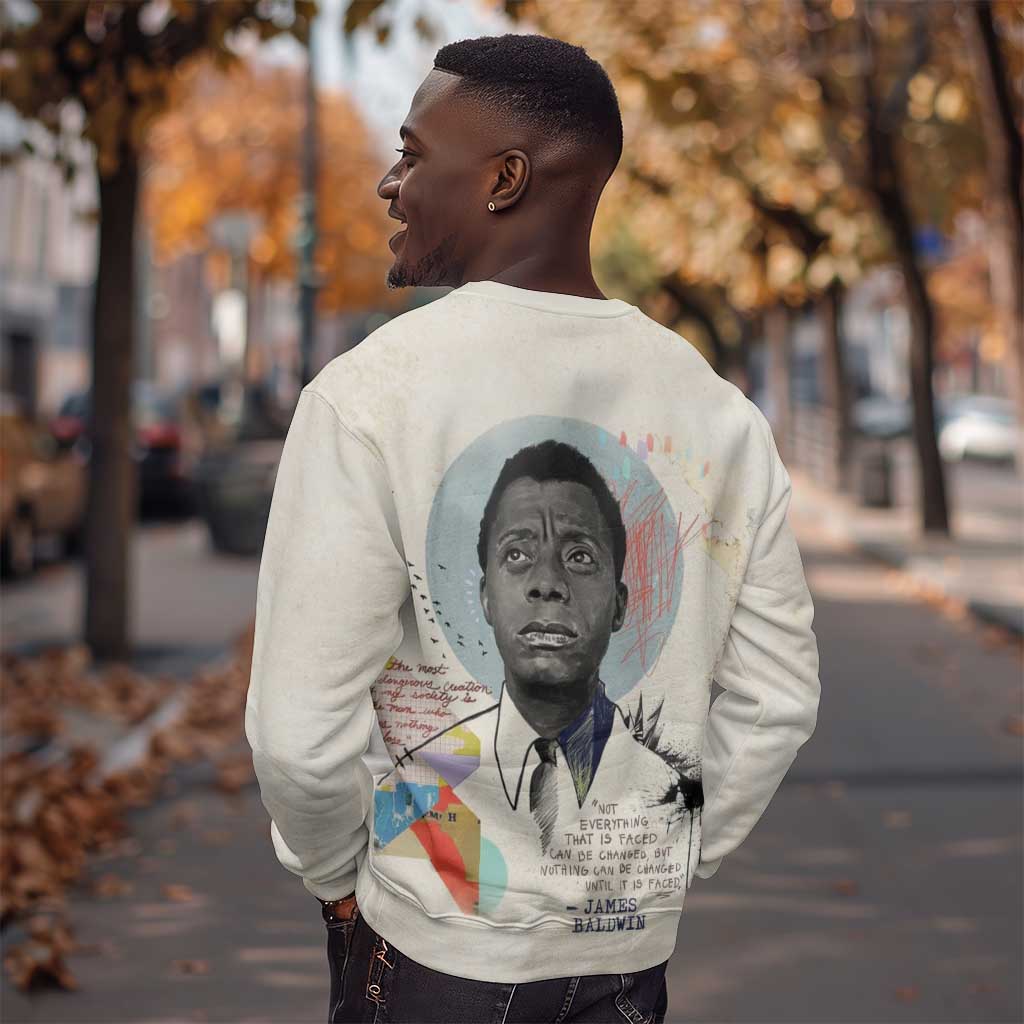 James Baldwin Sweatshirt Civil Rights Writer