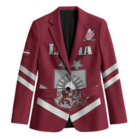 Custom Latvia Ice Hockey 2026 Blazer Never Backs Down