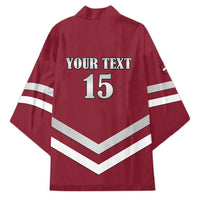 Custom Latvia Ice Hockey 2026 Kimono Never Backs Down