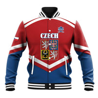 Custom Czech Ice Hockey 2026 Baseball Jacket Go Champions
