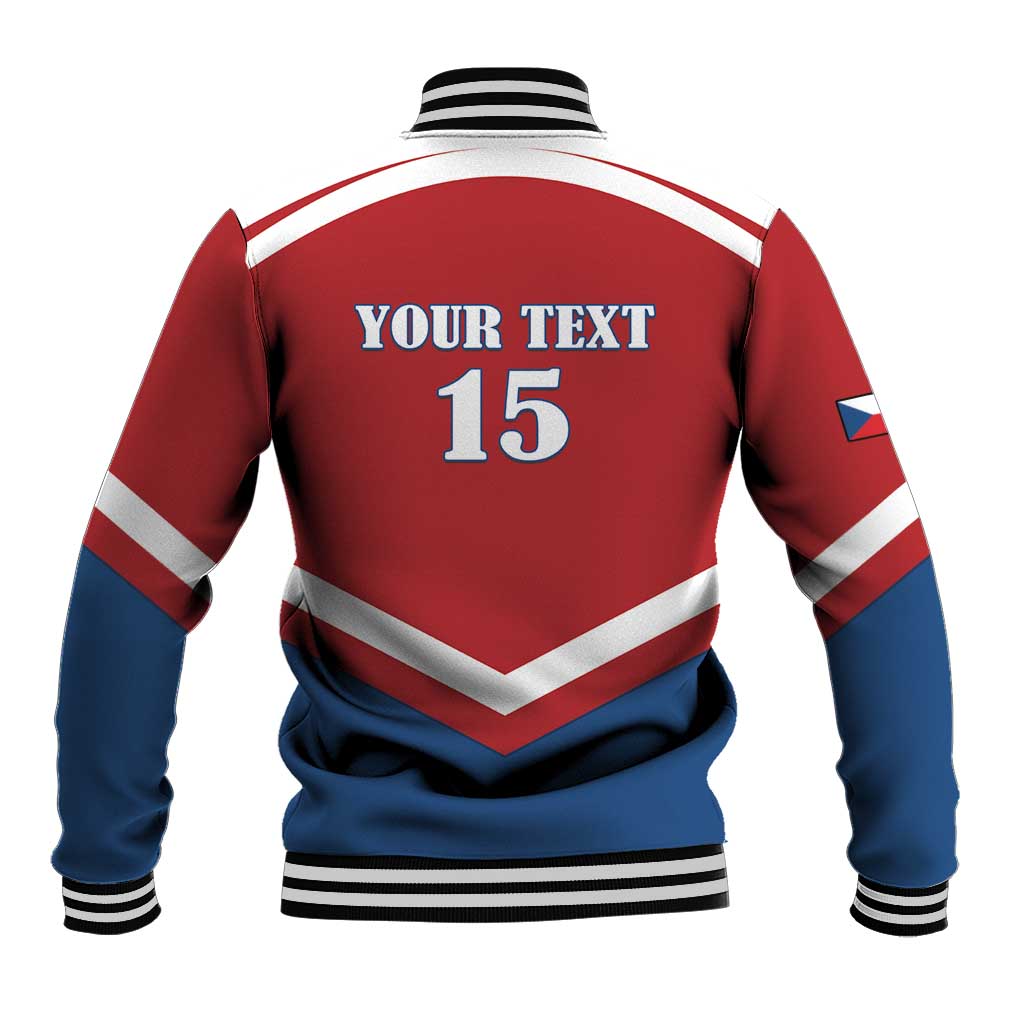 Custom Czech Ice Hockey 2026 Baseball Jacket Go Champions