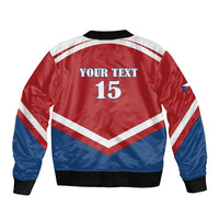Custom Czech Ice Hockey 2026 Bomber Jacket Go Champions