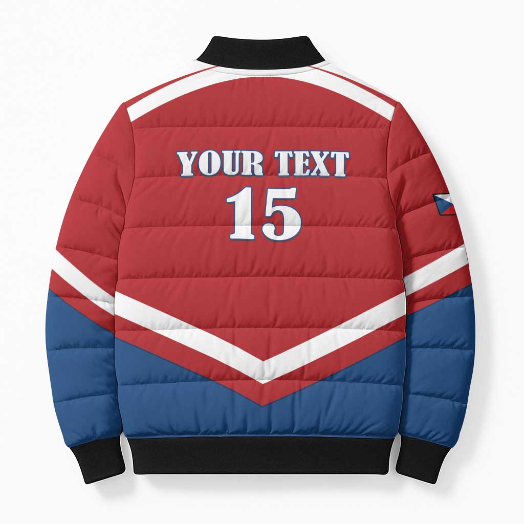 Custom Czech Ice Hockey 2026 Bomber Puffer Jacket Go Champions