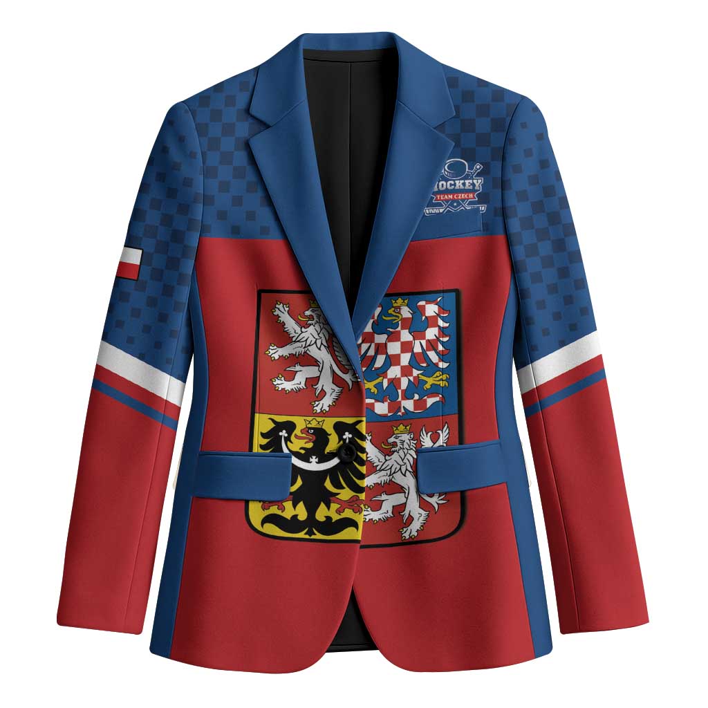 Custom Czech Ice Hockey 2026 Blazer Never Backs Down