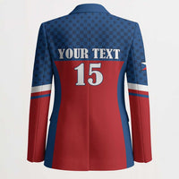 Custom Czech Ice Hockey 2026 Blazer Never Backs Down