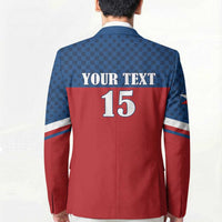 Custom Czech Ice Hockey 2026 Blazer Never Backs Down
