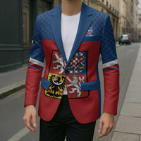 Custom Czech Ice Hockey 2026 Blazer Never Backs Down