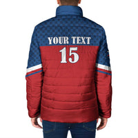 Custom Czech Ice Hockey 2026 Padded Jacket Never Backs Down