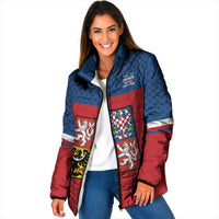 Custom Czech Ice Hockey 2026 Padded Jacket Never Backs Down