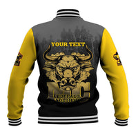 Personalized African American Buffalo Soldier Baseball Jacket We Can We Will - Black - Wonder Print Shop