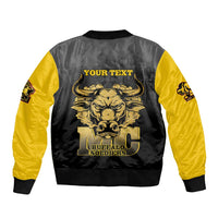 Personalized African American Buffalo Soldier Bomber Jacket We Can We Will - Black - Wonder Print Shop