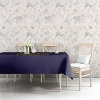African American Buffalo Soldier Tablecloth We Can We Will - Navy Blue - Wonder Print Shop