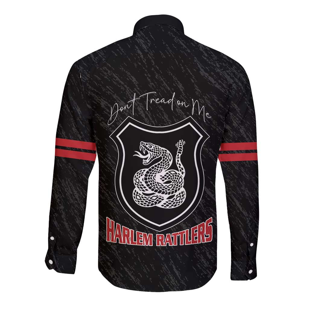 Harlem Hellfighters Long Sleeve Button Shirt 369th Infantry Regiment - Wonder Print Shop