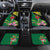 Personalised Dominica Independence Day Car Mats Sisserou Parrot With Tropical Flowers - Wonder Print Shop