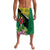 Personalised Dominica Independence Day Lavalava Sisserou Parrot With Tropical Flowers - Wonder Print Shop