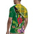 Personalised Dominica Independence Day Rugby Jersey Sisserou Parrot With Tropical Flowers - Wonder Print Shop