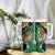 Personalised Dominica Independence Day Tumbler With Handle Sisserou Parrot With Tropical Flowers - Wonder Print Shop