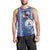 Personalised Cape Verde Men Tank Top Grey Headed Kingfisher - Coat Of Arms - Wonder Print Shop