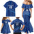 Custom Cape Verde Football Family Matching Mermaid Dress and Hawaiian Shirt Go Champions Tubaroes Azuis - Wonder Print Shop