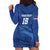 Custom Cape Verde Football Hoodie Dress Go Champions Tubaroes Azuis