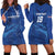 Custom Cape Verde Football Hoodie Dress Go Champions Tubaroes Azuis