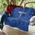 Custom Cape Verde Football Quilt Go Champions Tubaroes Azuis - Wonder Print Shop