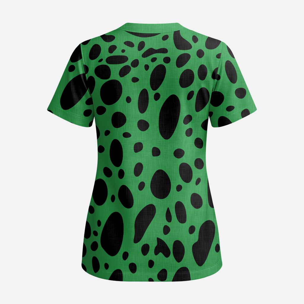 Portland Frog Protest Scrub Top Frog Costume Style - Wonder Print Shop