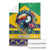 Brazil Christmas Blanket Toco Toucan Flag Style