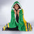 Brazil Christmas Hooded Blanket Toco Toucan Flag Style