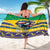 Brazil Christmas Sarong Toco Toucan Flag Style