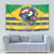 Brazil Christmas Tapestry Toco Toucan Flag Style