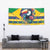 Brazil Christmas Tapestry Toco Toucan Flag Style