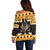 Ancient Egyptian Christmas Off Shoulder Sweater Anubis Eid Milad Majid - Wonder Print Shop