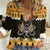 Ancient Egyptian Christmas Women Casual Shirt Anubis Eid Milad Majid