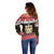 Egypt Christmas Off Shoulder Sweater Coat Of Arms Eid Milad Majid - Wonder Print Shop