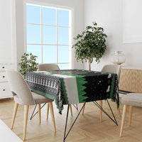 Funny Bigfoot 67 Six Seven Christmas Tablecloth Squatching Through The Snow - Wonder Print Shop