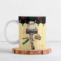 Christmas Story Ceramic Mug Fragile Leg Lamp - Wonder Print Shop