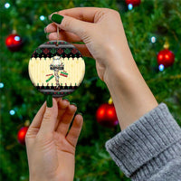 Christmas Story Ceramic Ornament Fragile Leg Lamp - Wonder Print Shop